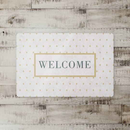 Welcome Plus Floor Mat